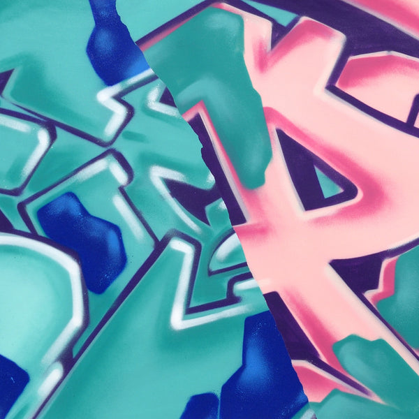 GRAFFITI ARTIST SEEN -  "SEEN Wildstyle"  Aerosol on Canvas