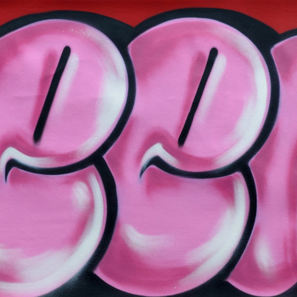GRAFFITI ARTIST SEEN -  "Classic Bubble"  Aerosol on Canvas