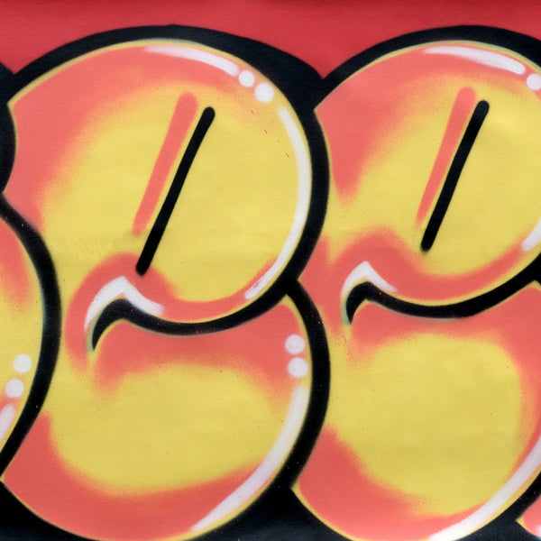 GRAFFITI ARTIST SEEN -  "Classic Bubble"  Aerosol on Canvas