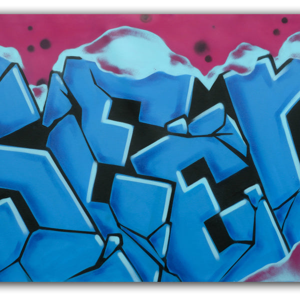 SEEN -"Frosted Blockbuster"Aerosol Canvas