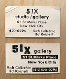 51X Business Cards 1982-3