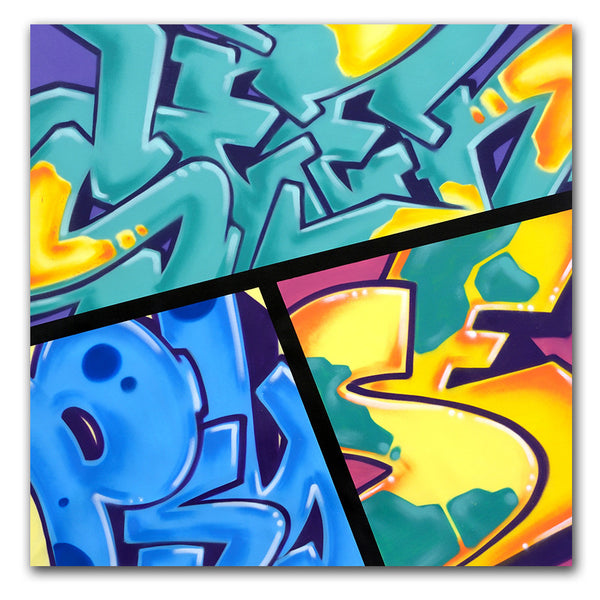 GRAFFITI ARTIST SEEN -"Mix N Match"