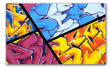 GRAFFITI ARTIST SEEN -  "Mix N Match"  Aerosol on Canvas