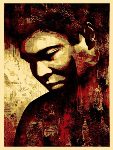 SHEPARD FAIREY - "ALI  Canvas Print"