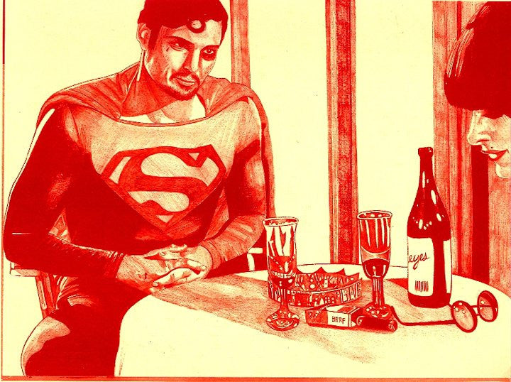 ALBERT REYES -  "Superman"  Print