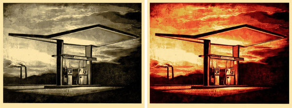 SHEPARD FAIREY - "America's Favorite" SET (both Prints)