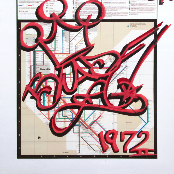 BLADE - "Blade"-  1972 Map