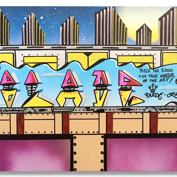 BLADE  "Train #5000"  Painting