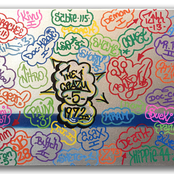 BLADE  "1972 Tags"  Painting