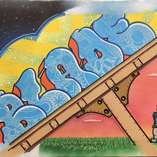 BLADE - "Bemused"- Painting