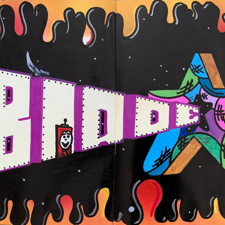 BLADE -"King of graffiti" Custom Book Drawing