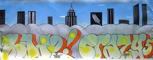 BLADE - "Crazy 5 Takes the City" Painting