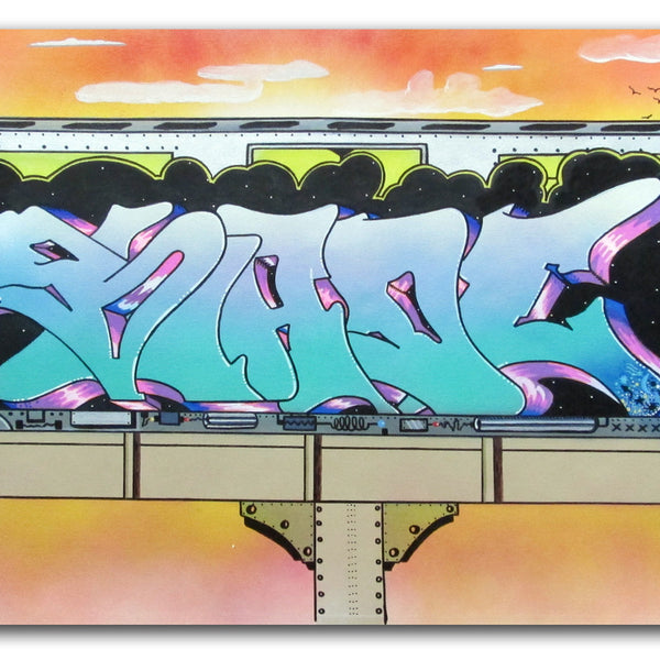 BLADE "Cosmic Funky Man" Painting