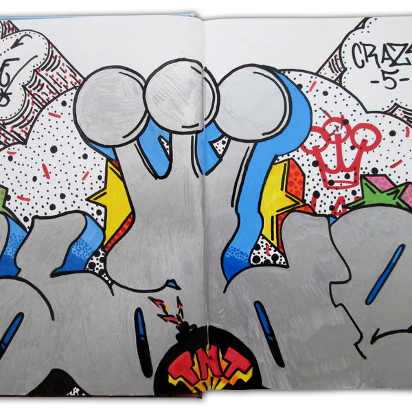 BLADE - "King of graffiti" Custom Book Drawing 19