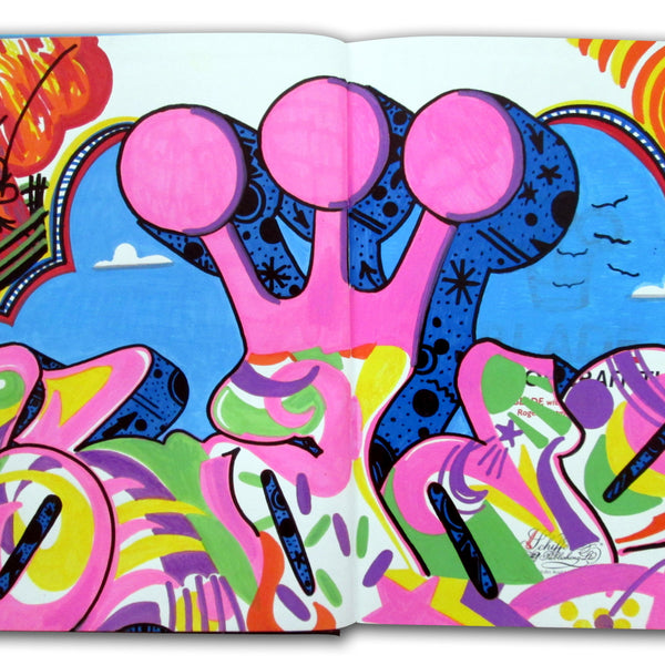 BLADE - "King of graffiti" Custom Book Drawing 21