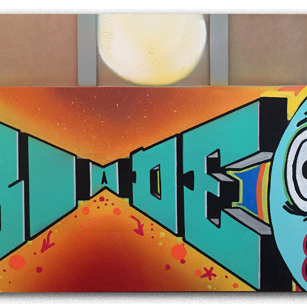 BLADE  "The Deep"  Painting on Metal