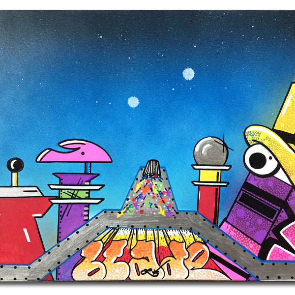 BLADE  "Galaxy Gangster" Painting