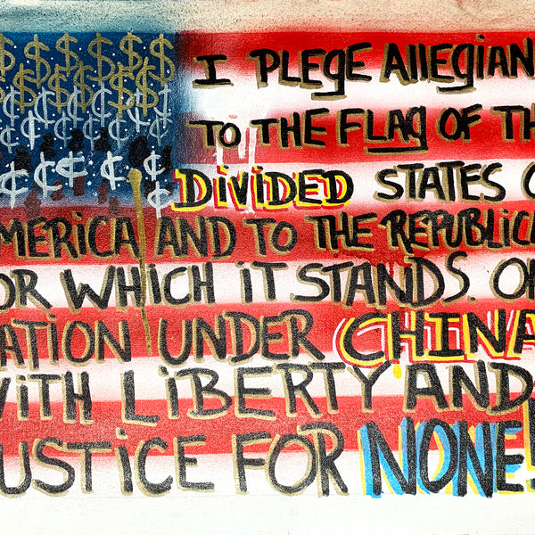 BLADE  "In God We Trust"  Painting