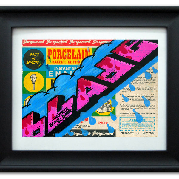 BLADE  -  "Pergament" Vintage Label