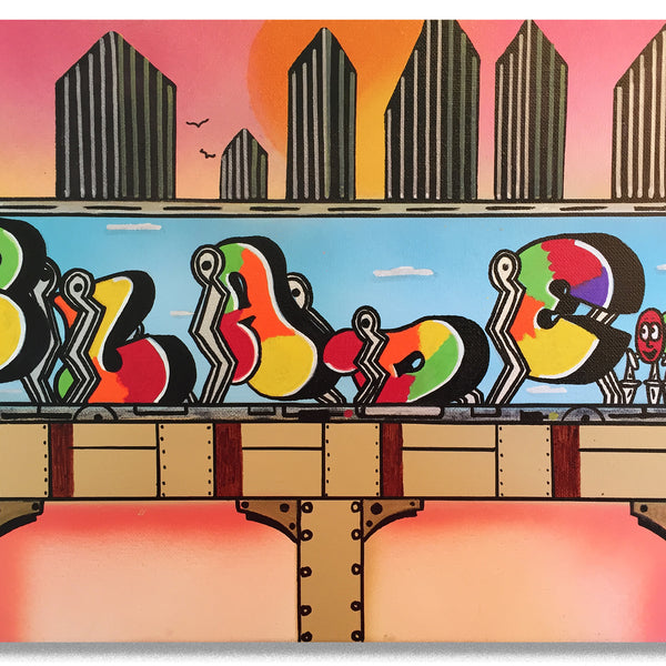 BLADE  "Mechanical Letters"  Painting