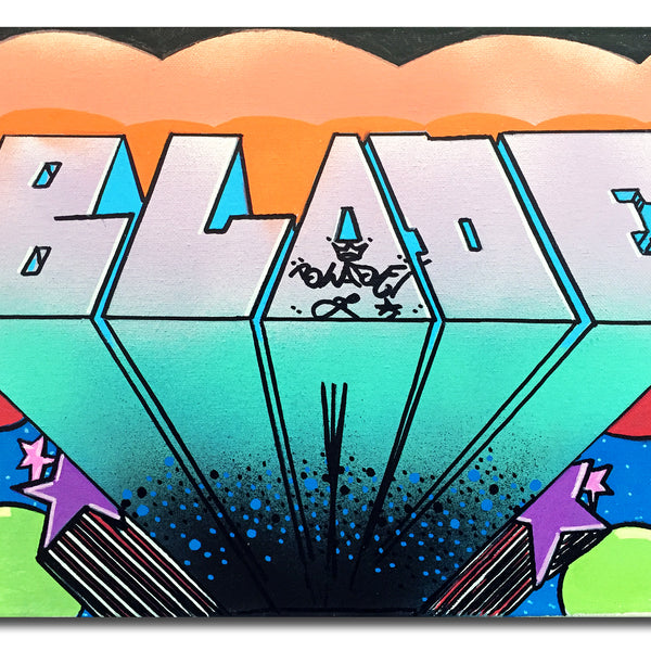 BLADE  "Blockbuster" Painting