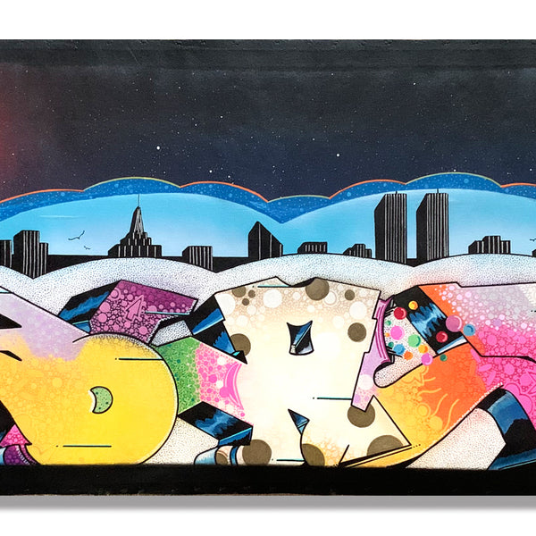 BLADE  "Meteoric Rainbow"  Painting