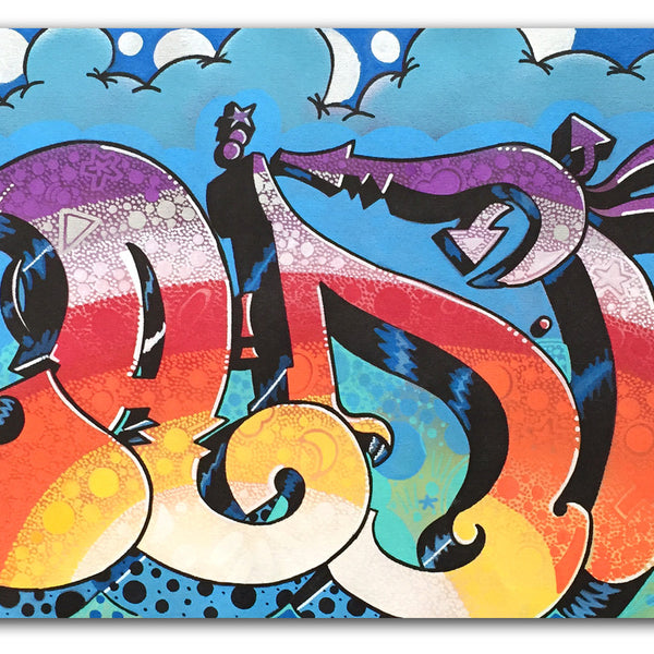 BLADE - "Ribbon in the Sky"- Painting