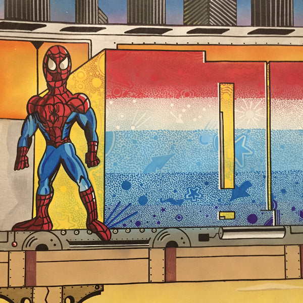 BLADE  "Spiderman"- Painting