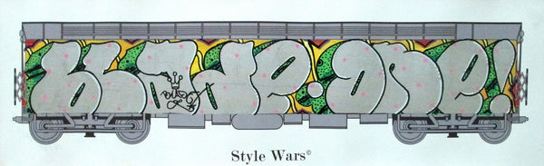 BLADE  "Style Wars"  Piece on Canvas