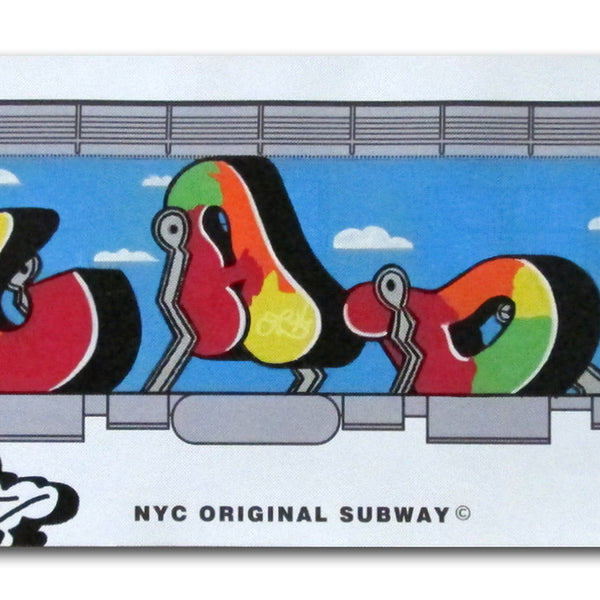 BLADE - "Swinging Letters"- Piece on Canvas