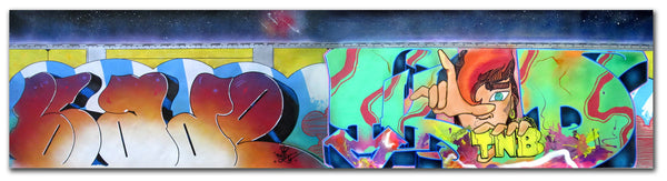 BLADE / TKID 170- "Untitled" Colab Painting