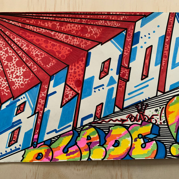 BLADE - "Untitled"- Drawing