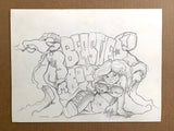 MARK BODE "Beastie Boys" Drawing 95'