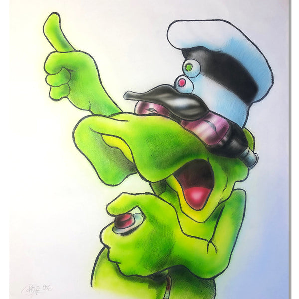 MARK BODE  "On your mark get set "Painting
