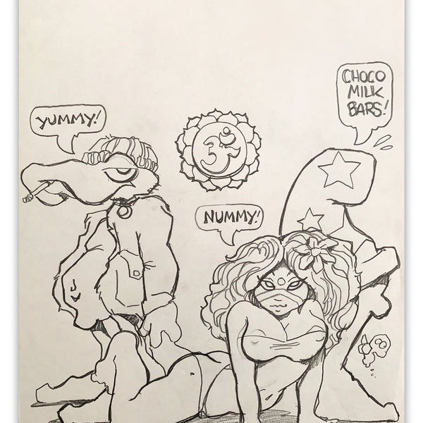 MARK BODE "Yummy" Drawing