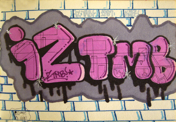 IZ THE WIZ - Black Book Drawing #2