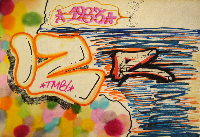 IZ THE WIZ - Black Book Drawing #1