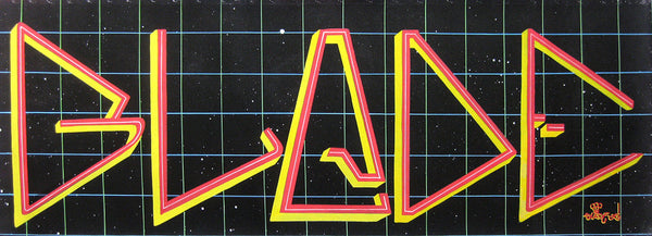 BLADE - "Fload Through Space" Painting