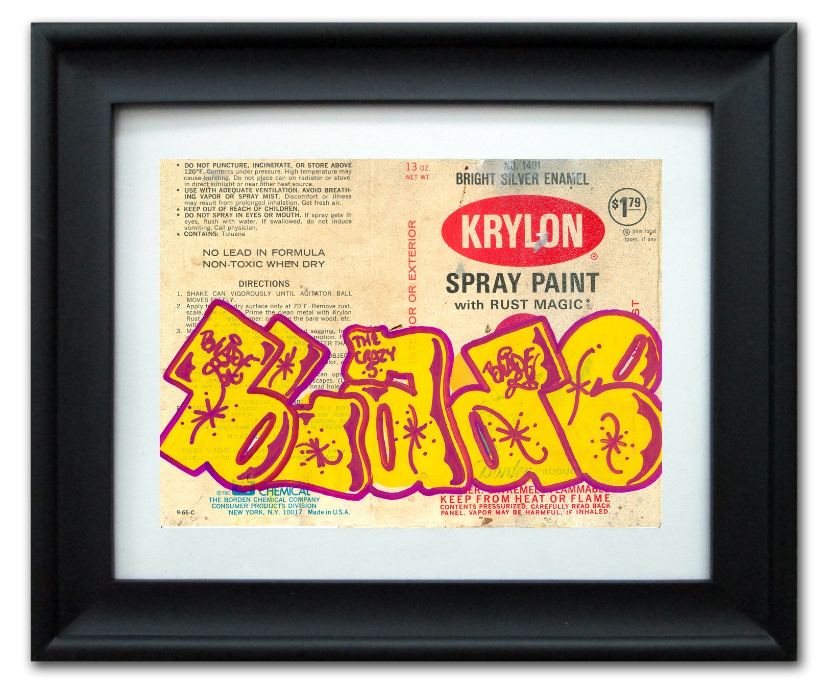 BLADE  -  "Krylon" Vintage Label