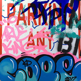 COPE 2 - "Blue Classic Bubble" No Parking Sign