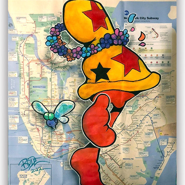 MARK BODE  "Aloha Cheech " Map