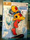 MARK BODE  "Aloha Cheech " Map