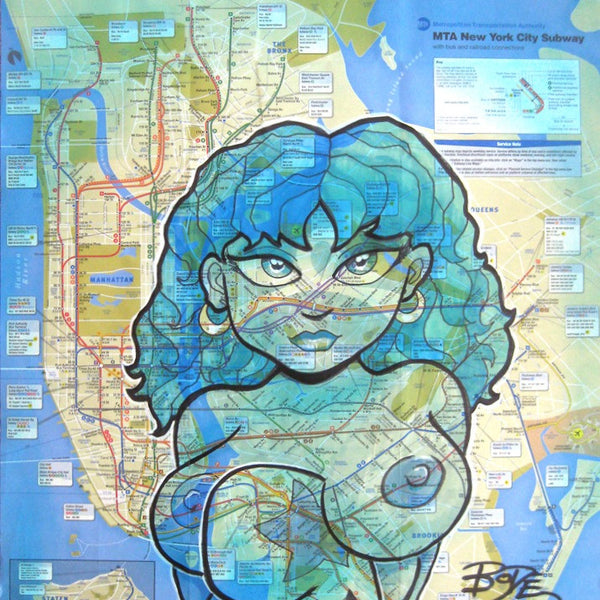 MARK BODE  "Cheech" Map