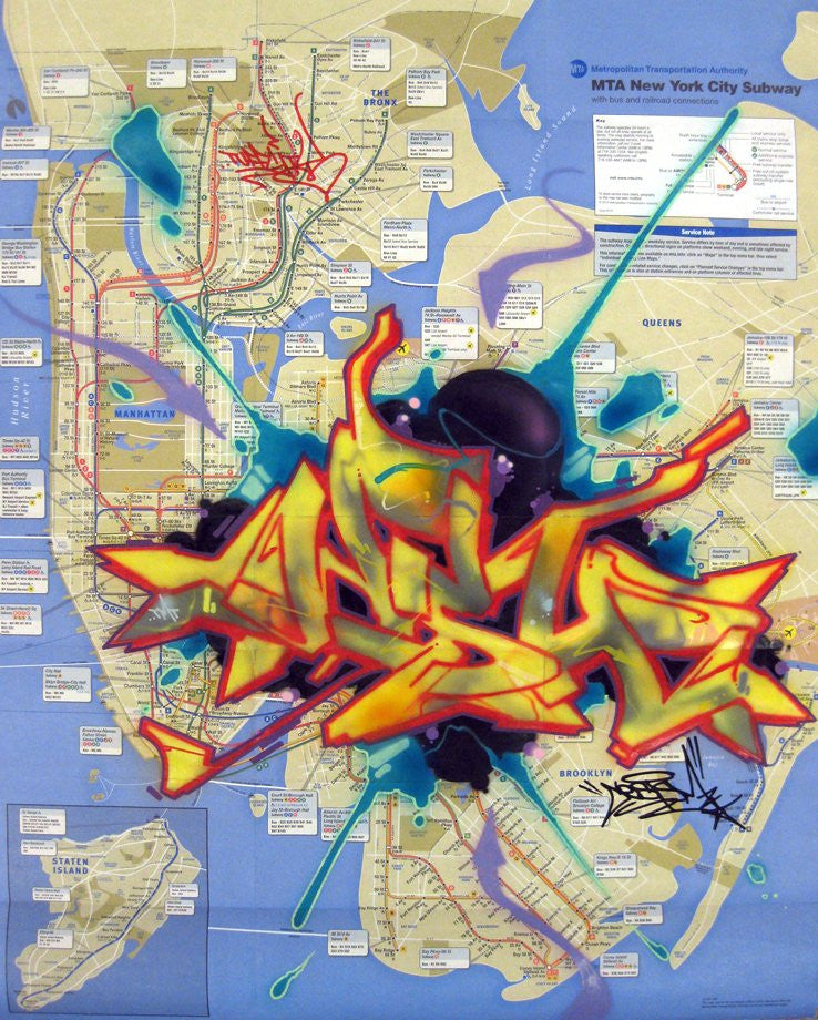CES-ONE -  "Untitled 1" NYC Map