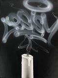 CES ONE "Smoke1 (candle)" Painting