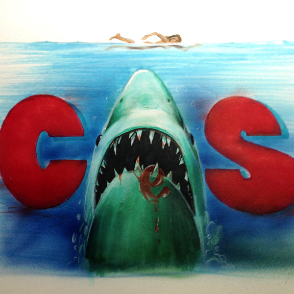CES ONE- "Jaws" BlackBook Drawing