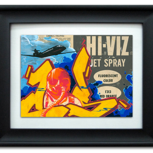 CES ONE  -  "HI VIZ" Vintage Label