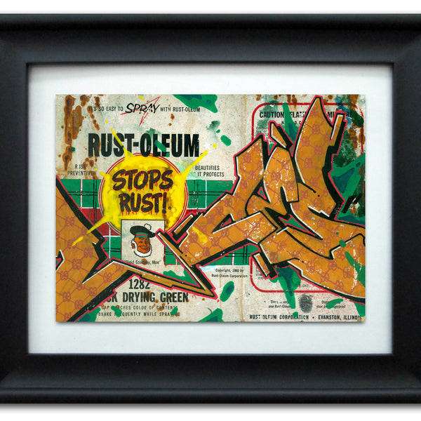 CES ONE  -  "Rustoleum" Vintage Label