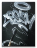 CES ONE  "Smoke4 (Match)" Painting
