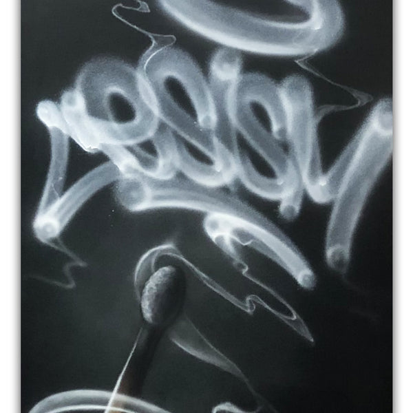 CES ONE  "Smoke4 (Match)" Painting
